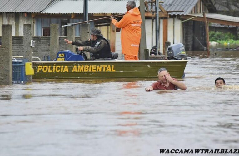 น้ำท่วมในบราซิลต่อเนื่องถึงสุดสัปดาห์